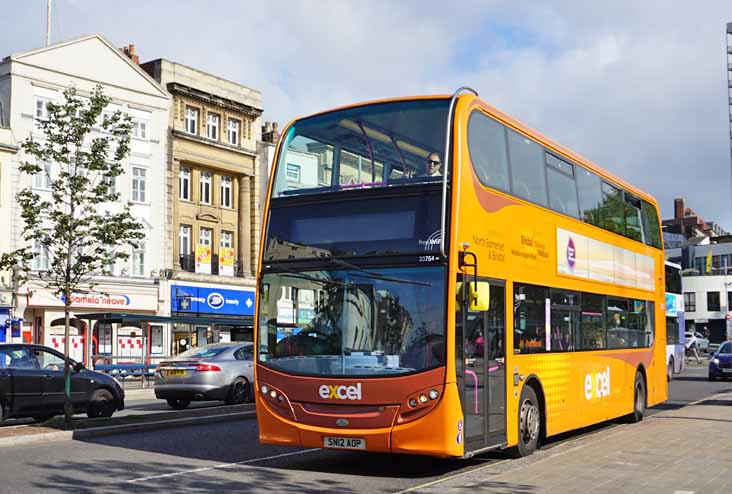 First West of England ADL Enviro400 33754 Excel